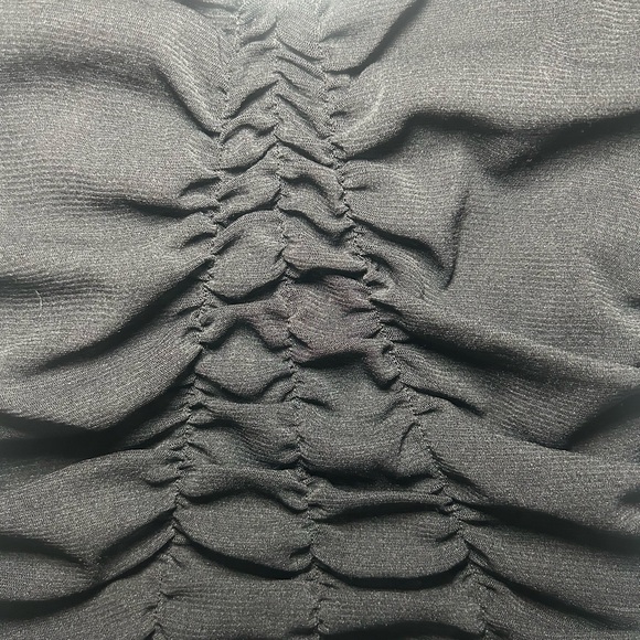 UO Mesh Ruched Tank - Picture 4 of 5